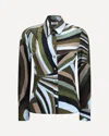 Pucci Multicolor Viscose Pattern Shirt In Multi