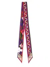 Pucci Geometric-pattern Silk Scarf In Multi