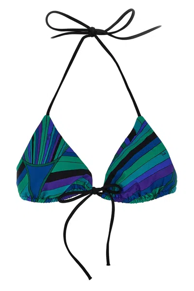 Pucci Iris Bikini Top In Multi