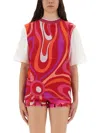 Pucci "iris" Print T-shirt