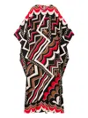 Pucci Istrice-print Maxi Dress In Black