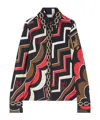 Pucci Istrice-print Shirt In Multi