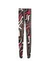 Pucci Istrice-print Tights In Multi