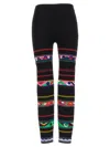 Pucci Jacquard Patterned Leggings In Black