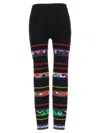 Pucci Abstract-print Stirrup Leggings In Multicolor