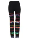 Pucci Abstract-print Stirrup Leggings In Multicolor