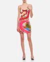 Pucci Jersey Satin Dress In Multicolour