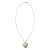 Pucci Heart Mirror Pendant Necklace Accessories In Gold