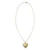 Pucci Heart Mirror Pendant Necklace Accessories In Gold