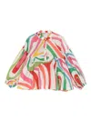 PUCCI JUNIOR ABSTRACT-PRINT COTTON DRESS