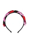 Pucci Junior Braided Headband In Pink