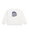 Pucci Junior Logo-print Sweatshirt In Ivory