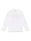 Pucci Junior Embroidered Shirt In White