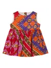 Pucci Junior Festa-print Sleeveless Dress In Multi