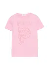Pucci Junior Fish-print T-shirt In Pink