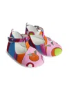 Pucci Junior Fontane-print Ballet Flats In Multi