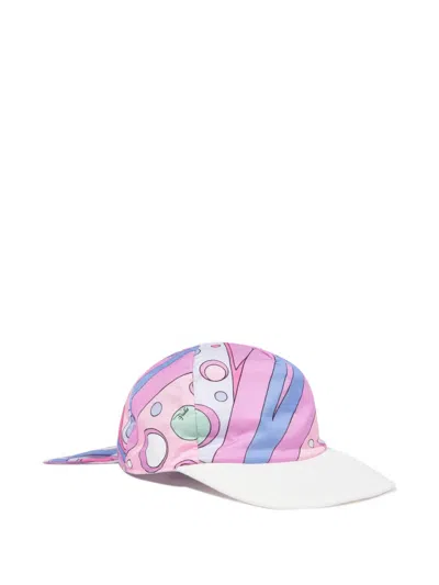 Pucci Junior Kids' Fontane-print Hat In Pink