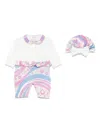 PUCCI JUNIOR FONTANE-PRINT MATERNITY SET (SET OF TWO)