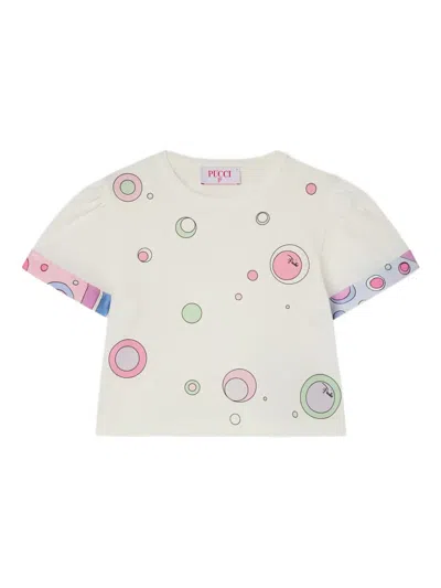 Pucci Junior Fontane Printed Graphic T-shirt