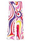 PUCCI JUNIOR GEOMETRIC-PRINT LEGGINGS