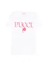 Pucci Junior Graphic T-shirt In White