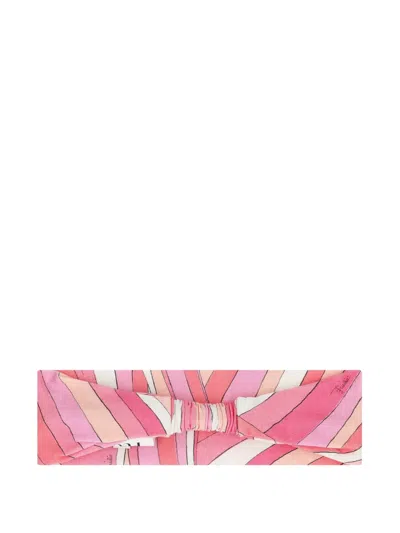 Pucci Junior Kids' Iride Headband In Pink