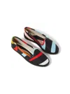 Pucci Junior Iride-print Ballerina Shoes In Black