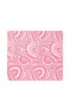 Pucci Junior Iride-print Blanket In Pink