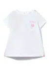 Pucci Junior Iride-print Cotton T-shirt In White