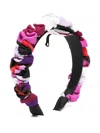 Pucci Junior Iride-print Headband In Pink