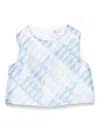 Pucci Junior Leocorno-jacquard Top In Blue
