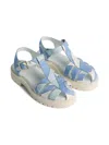 Pucci Junior Leocorno-print Strappy Platform Sandals In Multi
