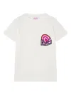 Pucci Junior Logo-patch T-shirt In White