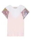 Pucci Junior Logo-print Cotton Blend T-shirt In White
