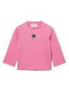 Pucci Junior Logo-print Sweatshirt In Pink