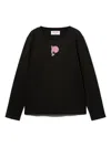 Pucci Junior Logo-print T-shirt In Black