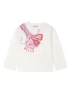 Pucci Junior Long-sleeved T-shirt In White