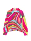Pucci Junior Long-sleeve T-shirt In Multi