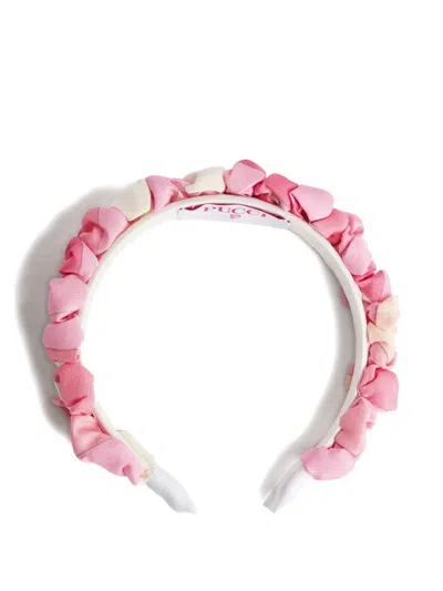 PUCCI JUNIOR MORMO-PRINT RUFFLED HEADBAND