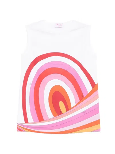 Pucci Junior Kids' 프린트 베스트 In Multi