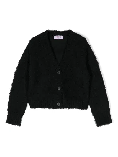 PUCCI JUNIOR ONDE-PRINT CARDIGAN