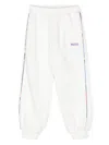Pucci Junior Onde-print Track Trousers In White
