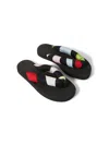 Pucci Junior Open-toe Thong Sandals In Black