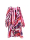 Pucci Junior Orchid-print Dress In Pink