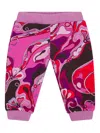 Pucci Junior Patterned Baby Trousers In Multi