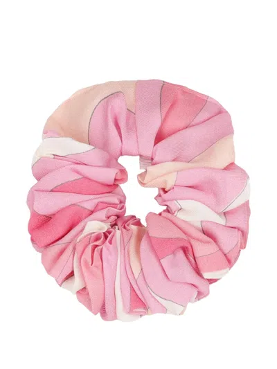 Pucci Junior Kids' Patterned Scrunchie In Multi