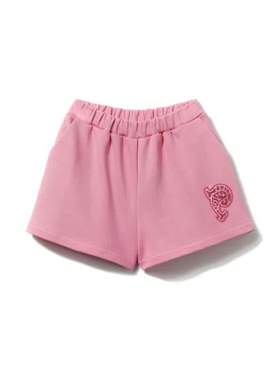Pucci Junior Kids' Pesci-appliqué Shorts In Pink