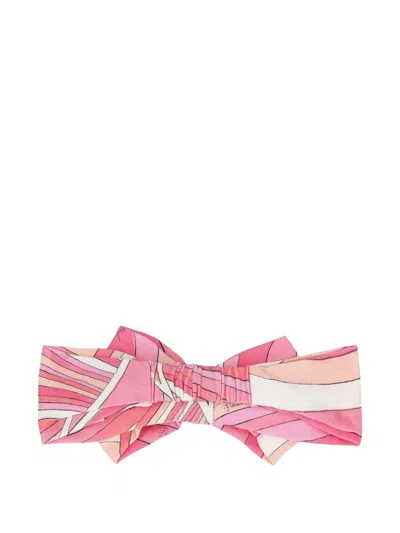Pucci Junior Babies' Print Headband In Multi
