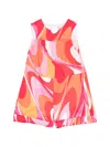 Pucci Junior Printed Dress In Multi