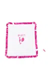 Pucci Junior Ruffled Blanket In Multi